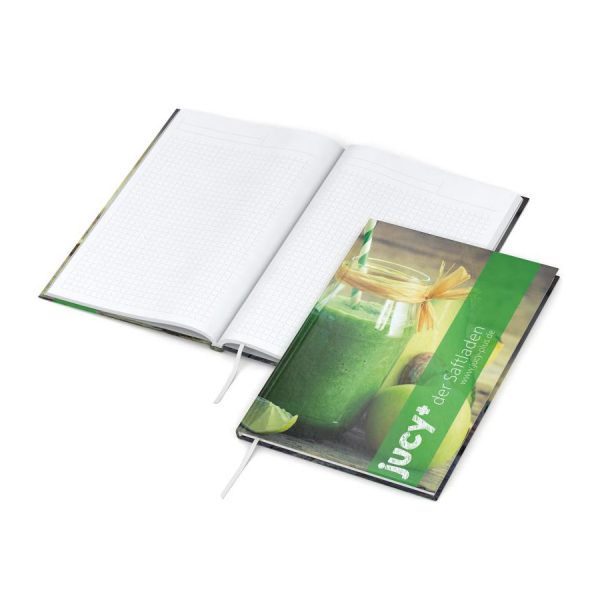 Memo-Book A5 4C, digitaal hoogglanzend