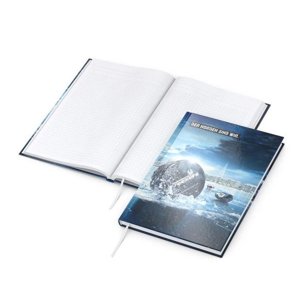 Note-Book A5 4C, digitaal hoogglanzend