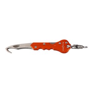 Aluminium sleutelhangermes (Nite Ize DoohicKey Knife Hook Orange)