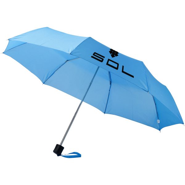 Bedrukte Ida 21.5inch 3 sectie paraplu