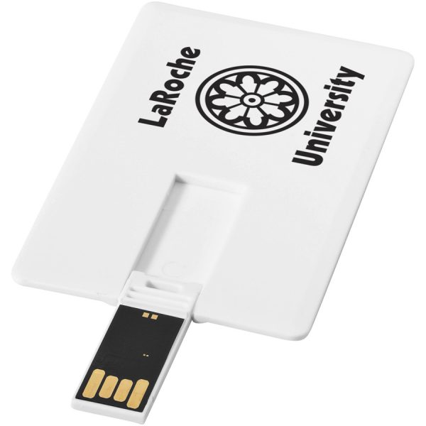 Slim credit card USB 4GB met logo