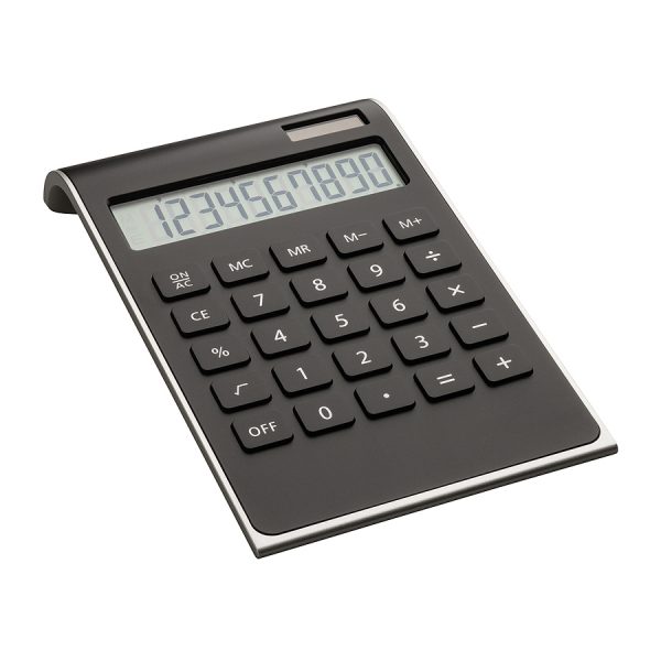 Calculator REFLECTS-VALINDA BLACK SILVER