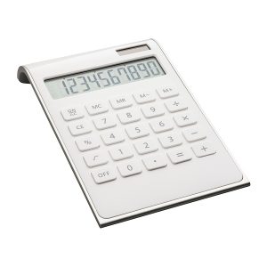 Calculator REFLECTS-VALINDA WHITE SILVER