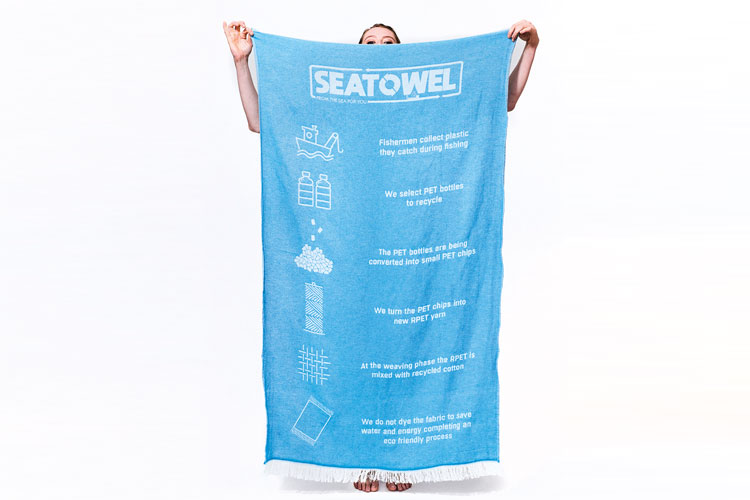 SeaTowel, 100% gerecyclede handdoeken Hypon