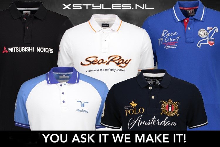 Custom made polo's by Xstyles