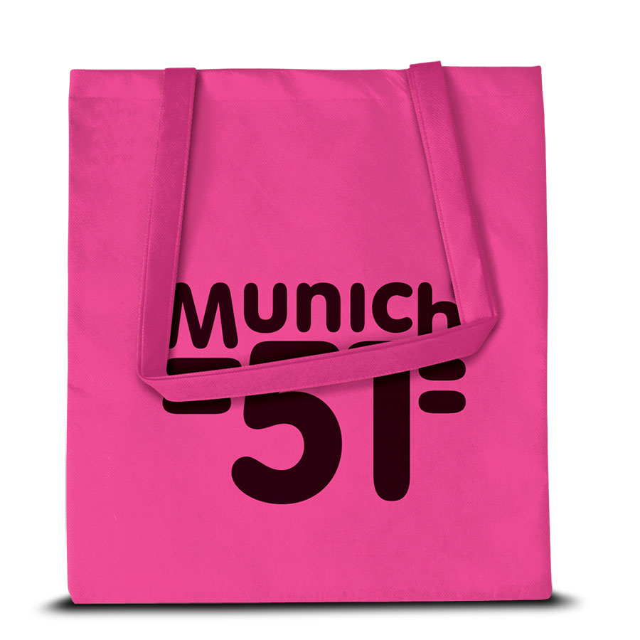 Premium PP Non-woven tas Munich met bedrukking